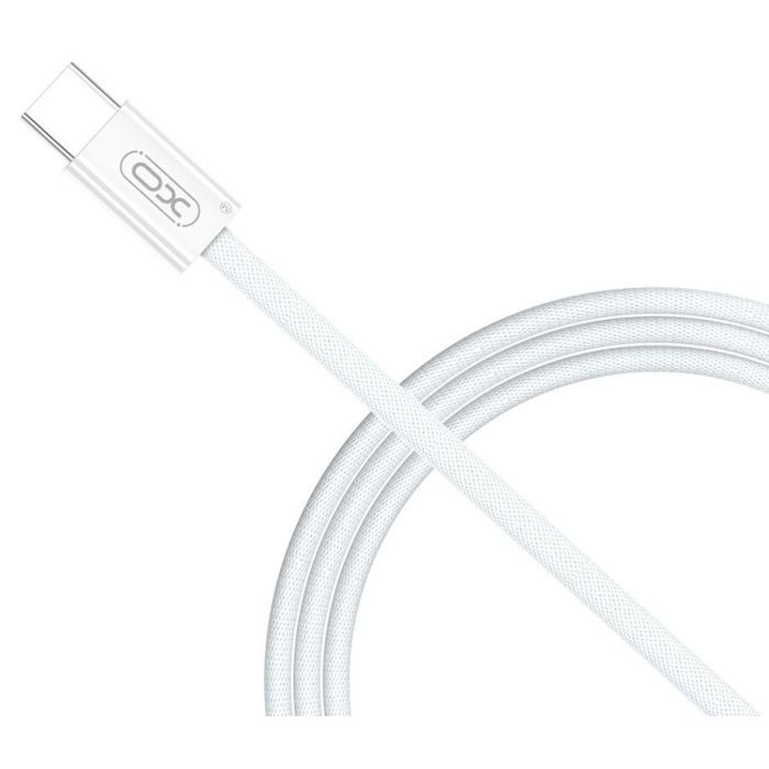 Дата кабель USB-C to USB-C 1.0m 60W white XO (NBQ260A_С_White)