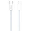 Дата кабель USB-C to USB-C 1.5m 60W white XO (NBQ260B_С_White)