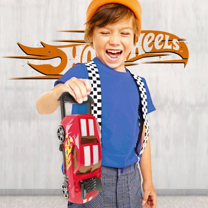 Игровой набор Hot Wheels Гоночный автомобиль-гараж Красный 2 в 1 (HWCC15R) изображение 5 Игровой набор Hot Wheels Гоночный автомобиль-гараж Красный 2 в 1 (HWCC15R) изображение 5