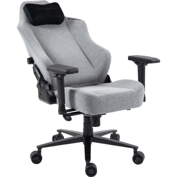 Крісло ігрове GamePro GC775B Fabric Black (GC775B) зображення 7