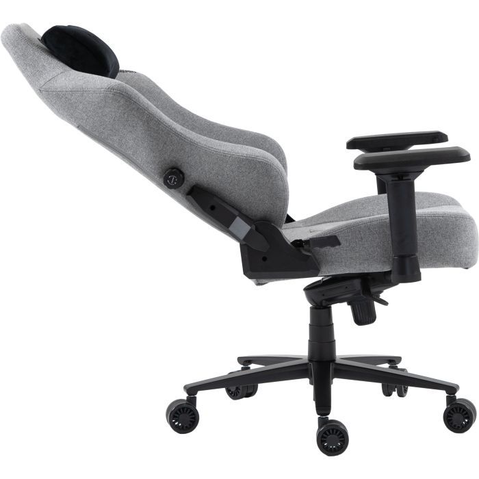 Крісло ігрове GamePro GC775B Fabric Black (GC775B) зображення 8