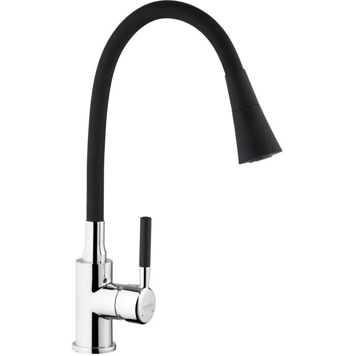 Змішувач Kroner Kuche-C132BLK (CV033126)