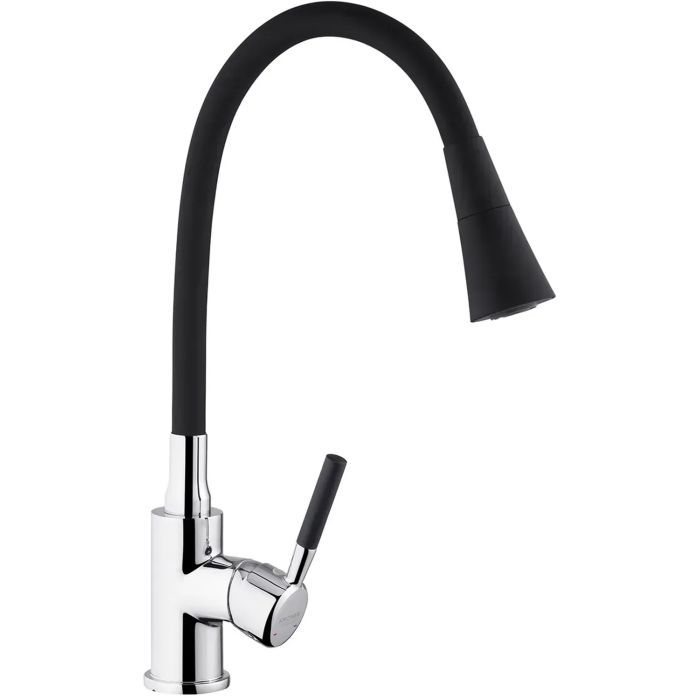 Змішувач Kroner Kuche-C132BLK (CV033126) зображення 3