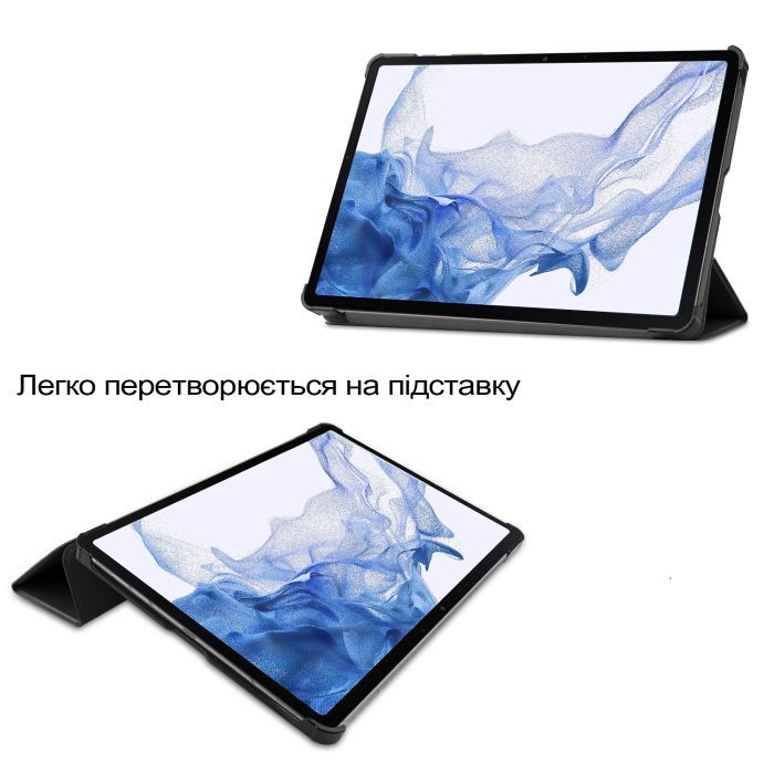 Чехол для планшета BeCover Smart Case Samsung Galaxy Tab S10 Lite SM-X400/406 10.9" Gray (713840) изображение 5