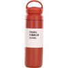 Термос Merlion Travel Tumbler 350 мл, подвійна кришка з ручкою, червоний (SUS304-350Red)