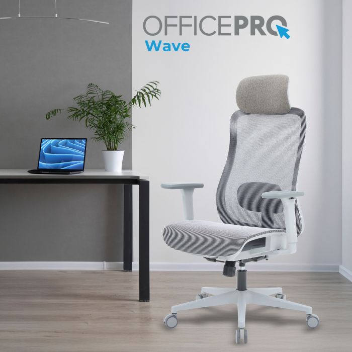 Офісне крісло OfficePro Wave OC670-G-G-G (OC670-G-G-G) зображення 9
