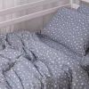 Постельное белье MirSon 012 Grey Stars Фланель 220х240 King Size (2200009653117) изображение 7