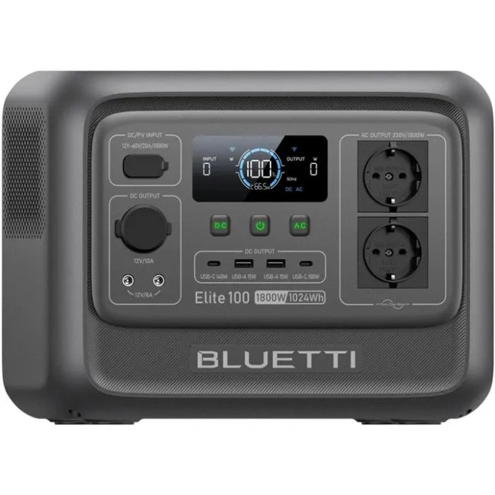 Зарядная станция BLUETTI Elite 100 V2, 1800W 1024Wh (EL100V2) изображение 2
