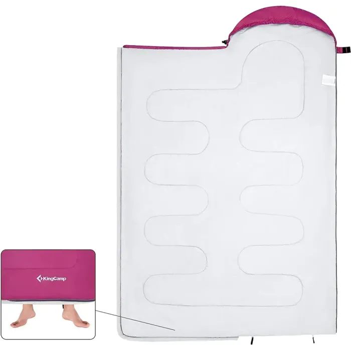 Спальный мешок KingCamp Oasis 250 Black (KS3121_BLACK_L_01) изображение 2