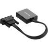 Переходник DVI 24+1 M to VGA F active black Ugreen (40259) изображение 2