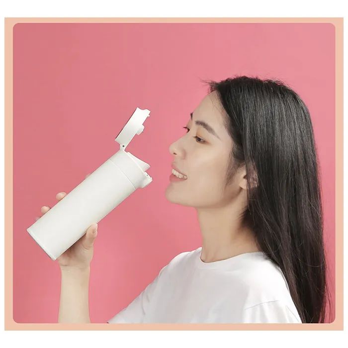 Термос Xiaomi Quange Stainless vacuum cup with Display Matte White 480 мл (BW401 Matte White) зображення 7