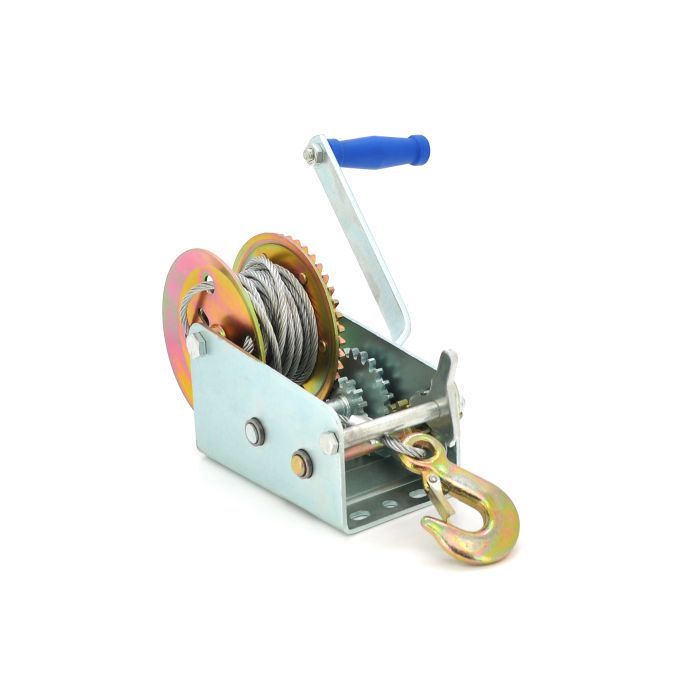 Лебідка Voltronic WO2000LB ручна барабанна, до 560кг, довжина троса 7м (WO2000LB)