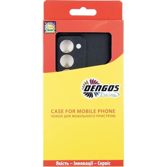Чохол до мобільного телефона Dengos Carbon Xiaomi Redmi 15 Black (DG-TPU-CRBN-238) зображення 5
