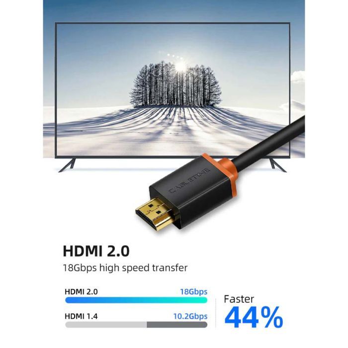 Кабель мультимедійний HDMI M to HDMI M 5.0m V2.0 4K60Hz Cabletime (CA915309) зображення 2