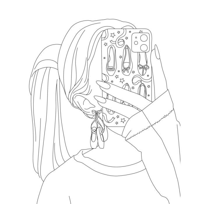 Книга Розмальовка #girls#fashion#dance Жорж (9786178023508) изображение 2