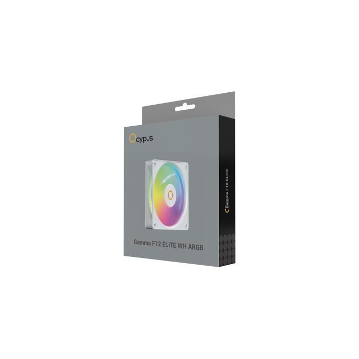 Кулер до корпусу OCYPUS GAMMA F12 ELITE WH ARGB (GAMMA-F12-WH1AM00E-GL) зображення 6