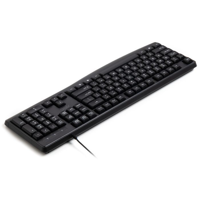 Клавіатура AOC KB120B USB UA Black (KB120B/97) зображення 8