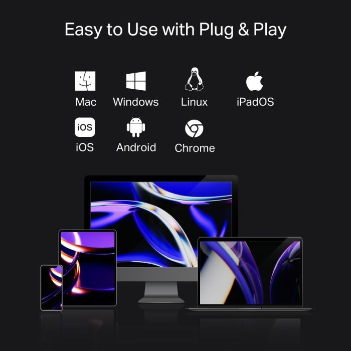 Порт-репликатор TP-Link USB Type-C 9-в-1 (UH9120C) изображение 12