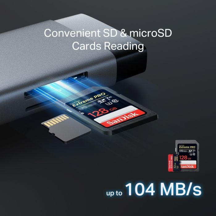 Порт-репликатор TP-Link USB Type-C 9-в-1 (UH9120C) изображение 8