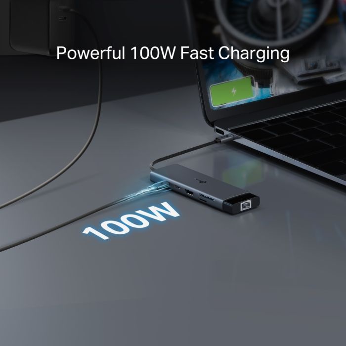 Порт-репликатор TP-Link USB Type-C 9-в-1 (UH9120C) изображение 9