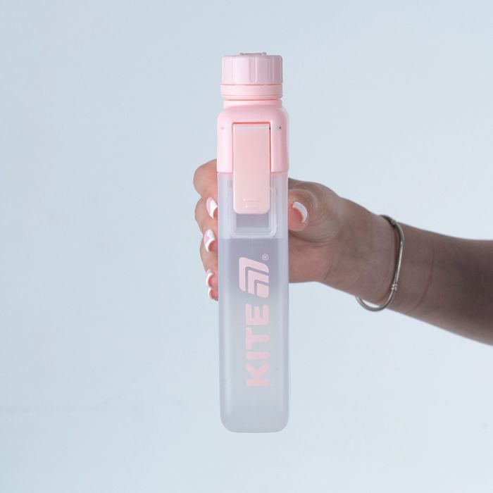 Пляшка для води Kite 450 мл рожева (K25-1239-2) зображення 4