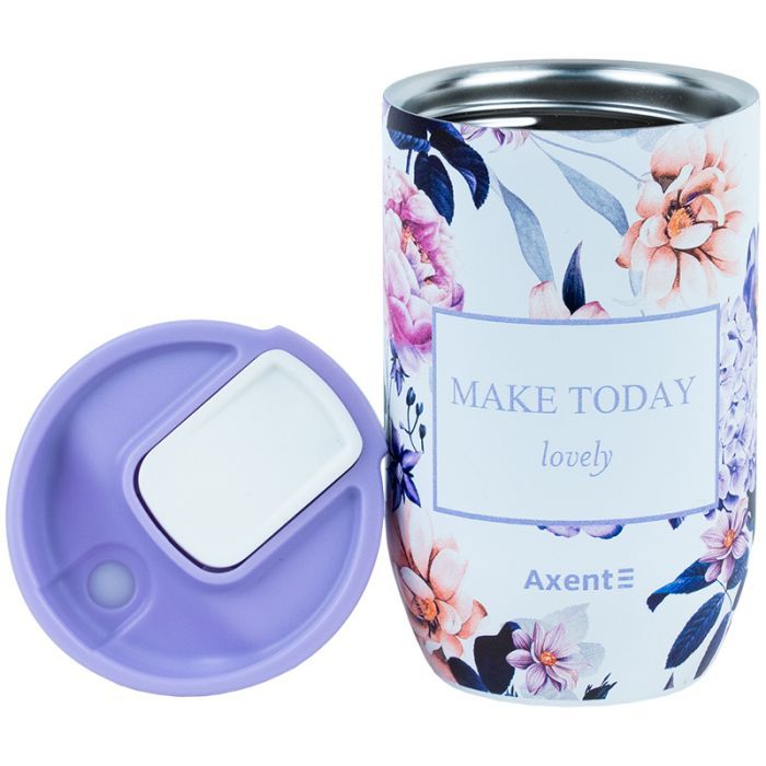 Термокружка Axent 350 мл Gentle Blossom (8721-9-A) изображение 2