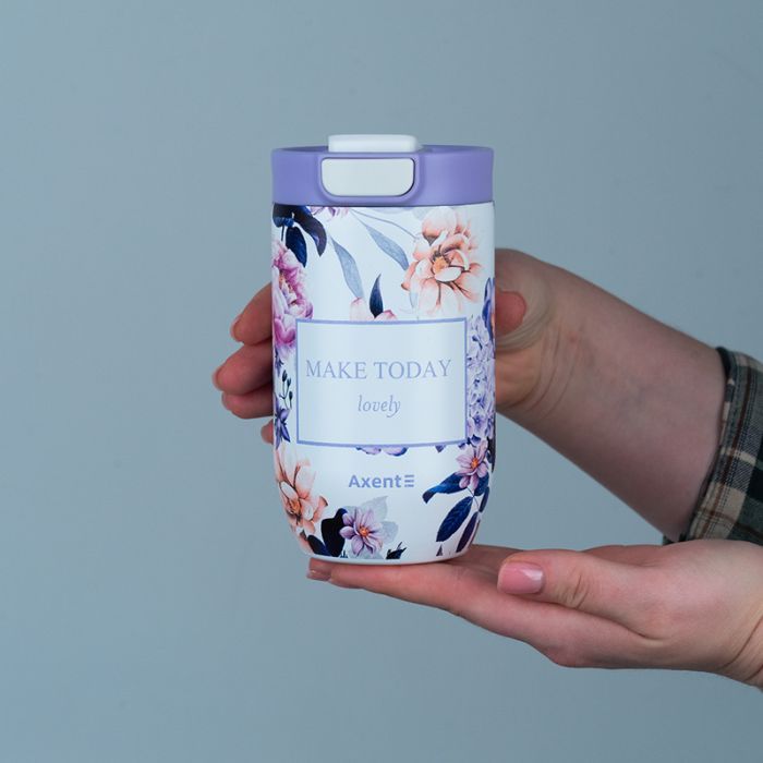 Термокружка Axent 350 мл Gentle Blossom (8721-9-A) изображение 7