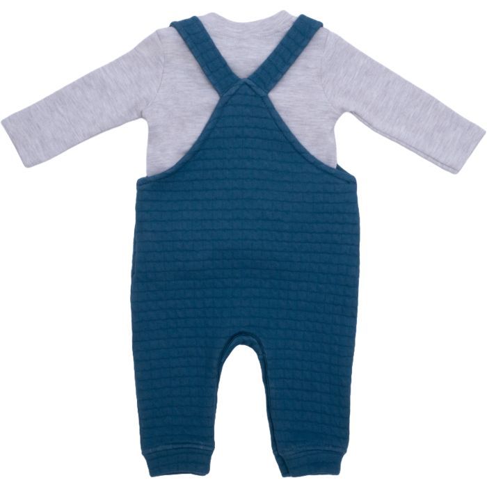 Комбинезон детский Tongs в комплекте с кофтой (4864-74B-blue) изображение 2