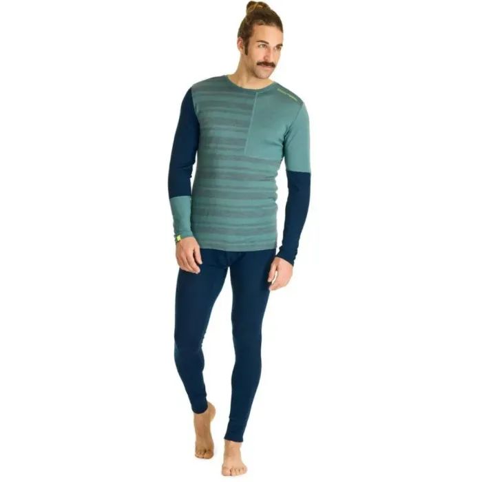 Термоштаны Ortovox 185 Rock'n'Wool Long Pants Mns deep ocean - L (025.001.1098) изображение 3