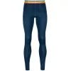 Термоштаны Ortovox 185 Rock'n'Wool Long Pants Mns deep ocean - L (025.001.1098)