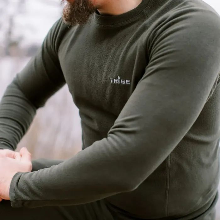 Комплект термобелья Tribe Microfleece чорний M (T-KA-0015-black-M) изображение 12