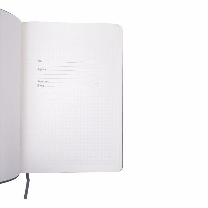 Блокнот Berganote Tessil А5, черный (50040538-01) изображение 5