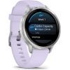 Смарт-часы Garmin Venu 4 (41mm), Gray w/ Silver + Periwinkle, GPS смарт-годинник (010-03013-01) изображение 3