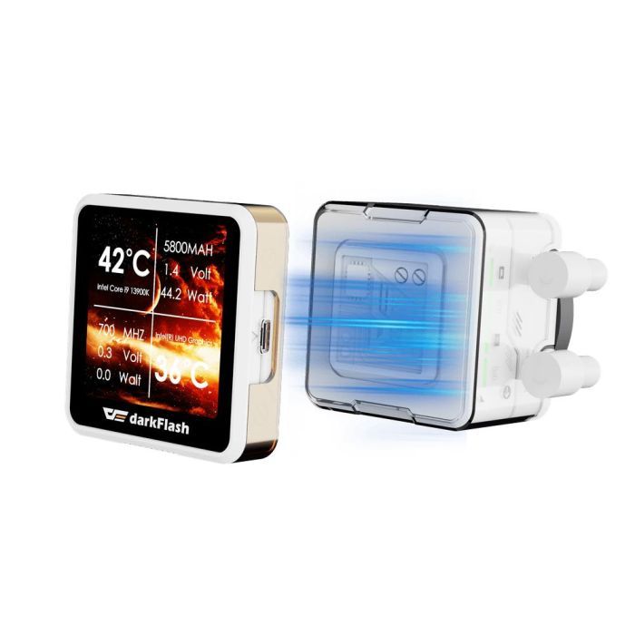 Кулер для процессора DARKFLASH DE360 WHITE изображение 2