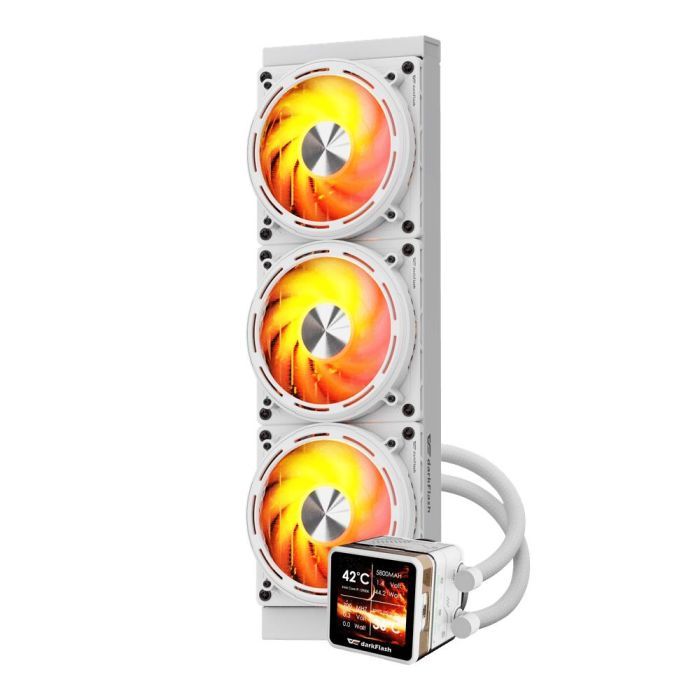 Кулер для процессора DARKFLASH DE360 WHITE изображение 3