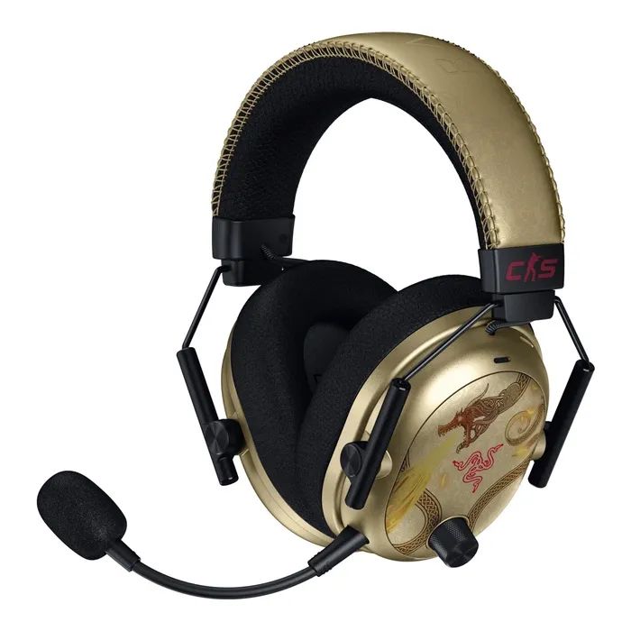 Навушники Razer Blackshark V3 PRO Counter-Strike 2 Edition USB Gold (RZ04-05400800-R3M1)