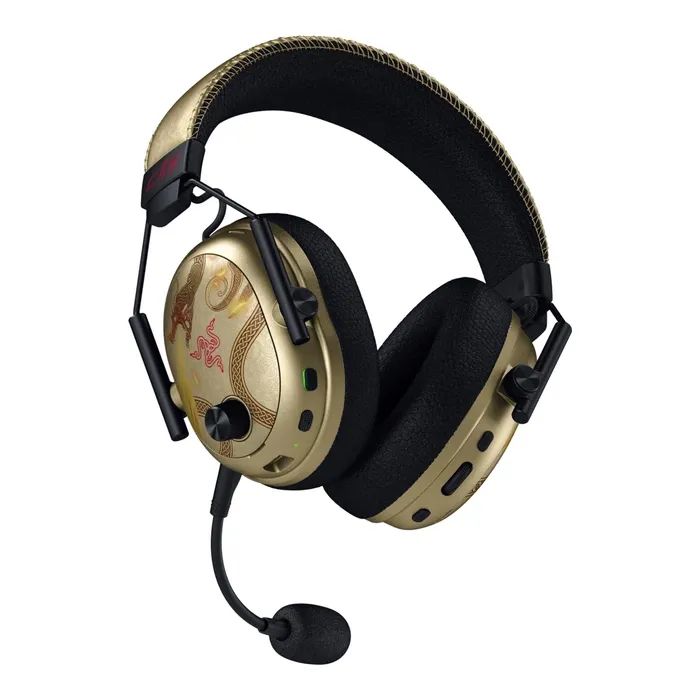 Навушники Razer Blackshark V3 PRO Counter-Strike 2 Edition USB Gold (RZ04-05400800-R3M1) зображення 4