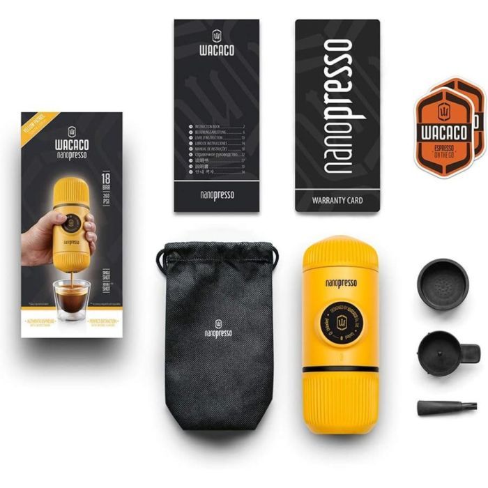 Кавоварка кемпінгова Wacaco Nanopresso помаранчева (WNANOORNG) зображення 4