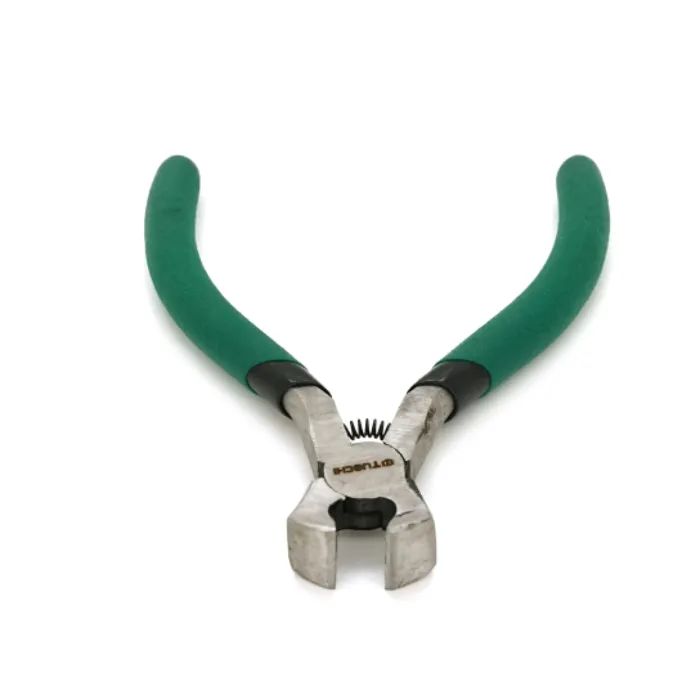 Кусачки Voltronic 115мм, зелено-чорні ручки (YT-TU115)