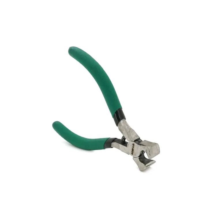 Кусачки Voltronic 115мм, зелено-чорні ручки (YT-TU115) зображення 3