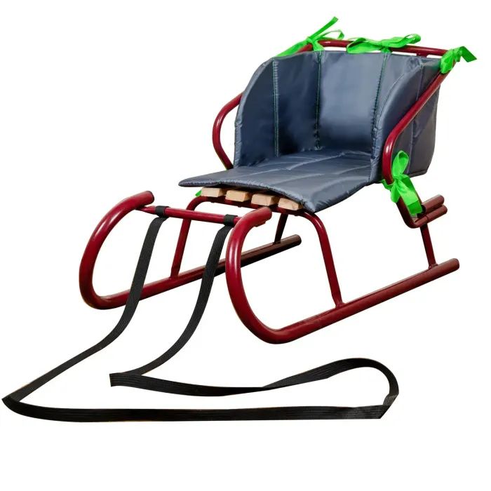 Матрасик в санки Snower сірий з салатовим (4820211101633) изображение 2