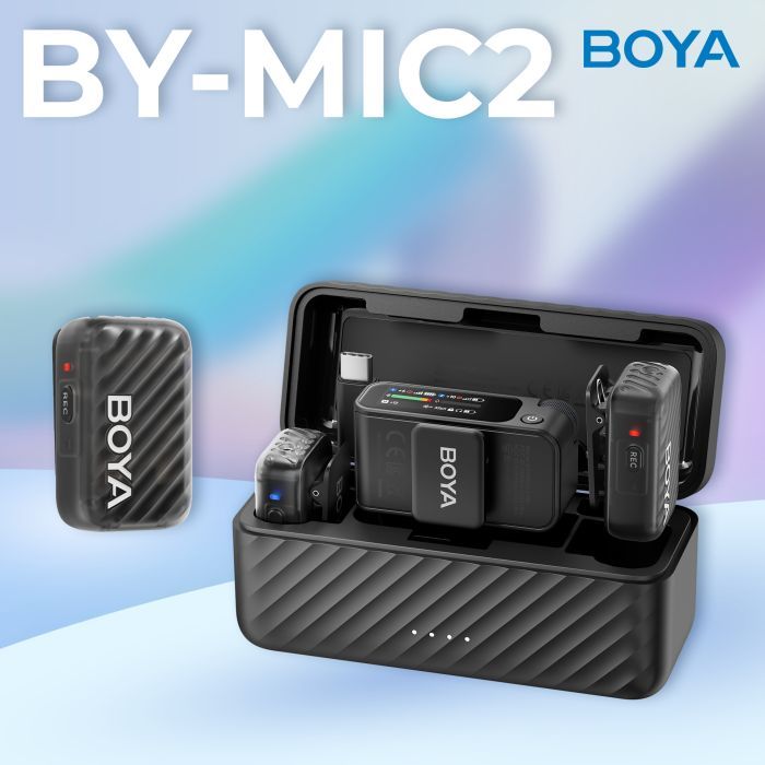 Микрофон Boya mini-12 Type-C/Lightning Black (mini-12) изображение 5