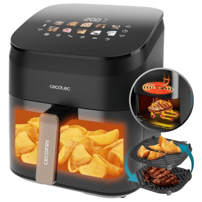 Мультипіч Cecotec Cecofry&Grill Smokin 6500 (A01_EU01_101135) зображення 3