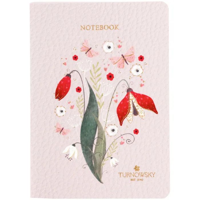 Книга записная Axent A6 Secret Garden 2, 60 листов клетка (8711-2-A-TR)