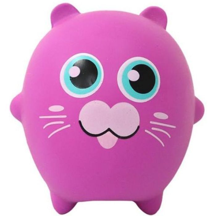 Игрушка для собак MISOKO&CO Кошка 7 см розовая (BEIRJ06635K)