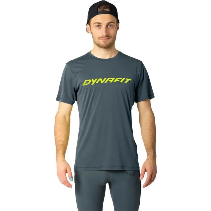 Футболка Dynafit Traverse 2 70670 0720 - 48/M - темно-сірий (016.002.2921)