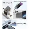 Зарядное устройство 1xUSB-C + 1xUSB 33W Essager (ECTAC-PCB01-P) изображение 10