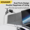 Зарядное устройство 1xUSB-C + 1xUSB 33W Essager (ECTAC-PCB01-P) изображение 3