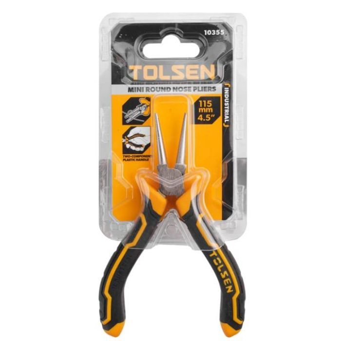 Плоскогубцы Tolsen 115 мм Ерго рукоятки (10355) изображение 4