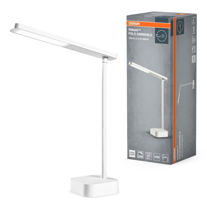 Настільна лампа Osram PANAN F DIM USB WT (4099854507472) зображення 7